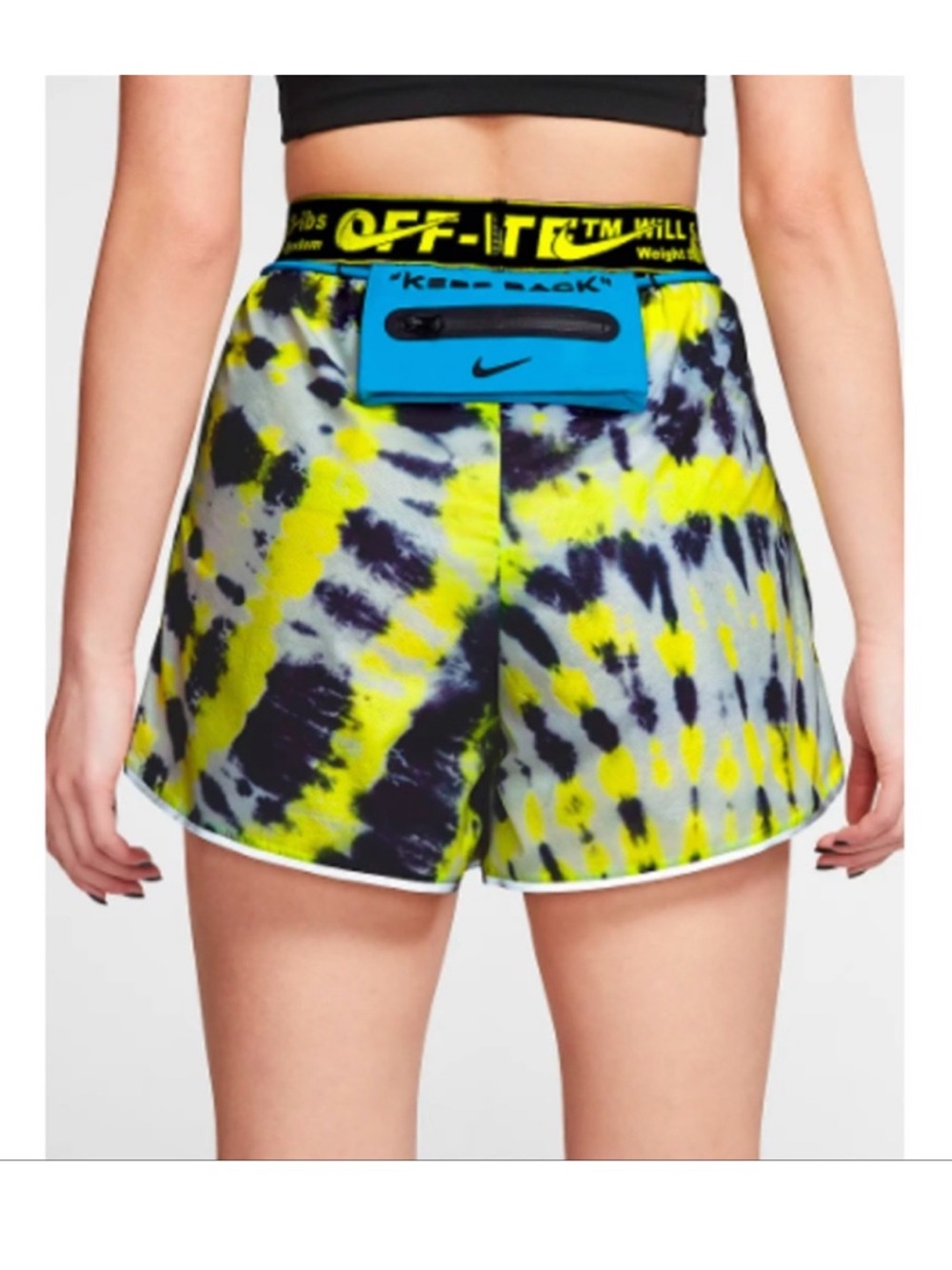 Nike x Off White Tie Dye Shorts Size XL women’s